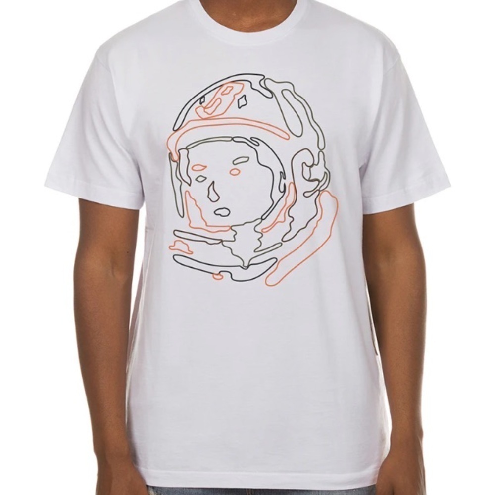 BILLIONAIRE BOYS CLUB NWT White BB Space Time Tee T-Shirt S Streetwear Summer